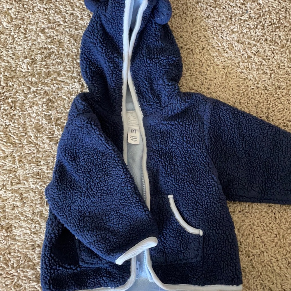 Baby Gap 6-12 month blue jacket